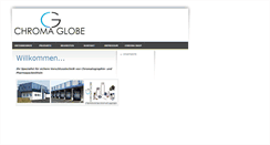 Desktop Screenshot of chroma-globe.de